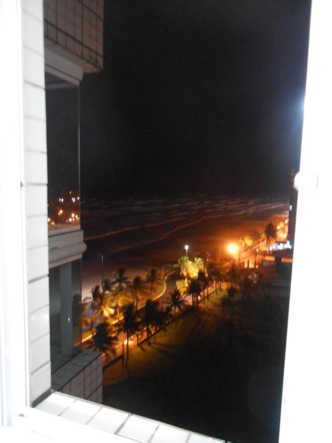 Apto Varanda Gourmet Frente Ao Mar Praia Grande (Santos) Exteriör bild