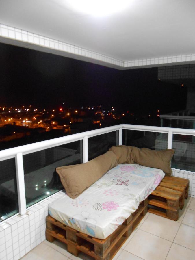 Apto Varanda Gourmet Frente Ao Mar Praia Grande (Santos) Exteriör bild